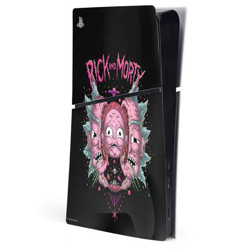 Adult Swim Rick and Morty Split Head Rick PlayStation PS5 Skins